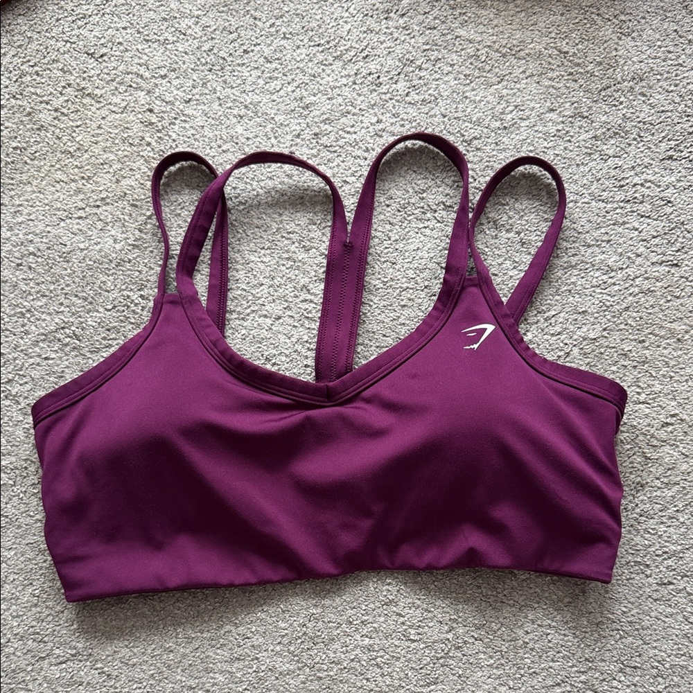 GYMSHARK Purple Sports Bra